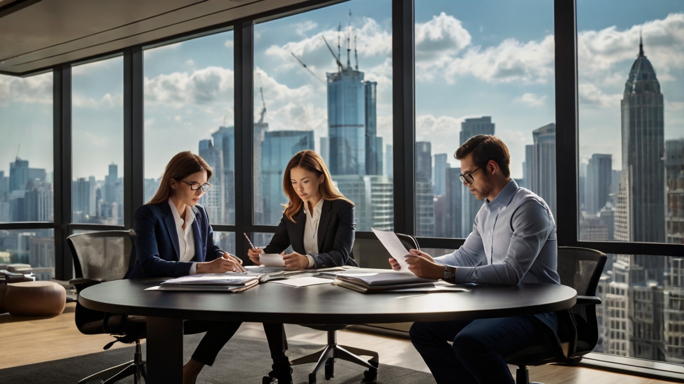 FinAudit Team bei der Arbeit